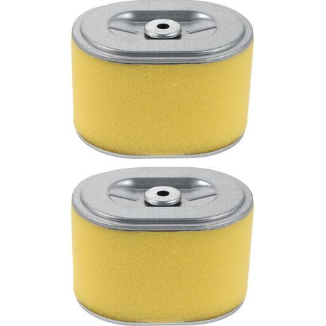 Set mit 2 Filterpatronen für Rasenmäher, 10-cm-Luftfilter, kompatibel mit GX160-Motor, langlebige Ersatzteile für die Rasenpflege (1/5)