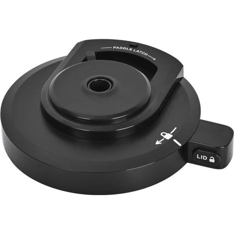 Couvercle de rechange en plastique de haute qualité pour sorbetière Ninja NC299AMZ et NC300. Pièce de rechange pour sorbetière Ninja, compatible avec les modèles NC299AMZ, NC300, etc., sauf NC500. Fac (1/4)