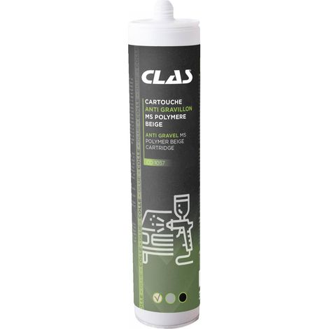 Cartouche anti gravillon MS polymère beige 310ml - CO 1057 - CLAS Equipements (1/2)