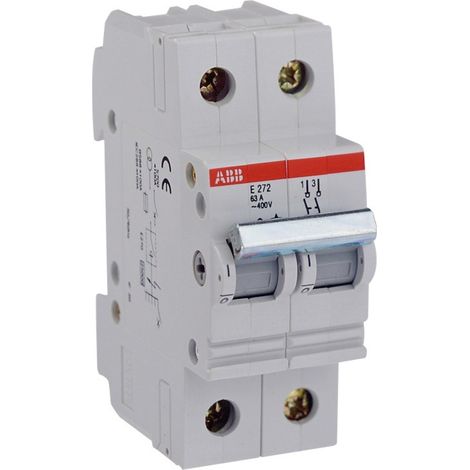 Interrupteur bipolaire 30Ma 63A AC - ABB (1/3)
