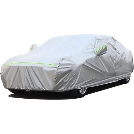 Housse de Voiture Imperméable 4 Saisons, Protection Anti-UV Vent Neige, Intérieur Extérieur, pour Berline Compacte 2m (1/5)