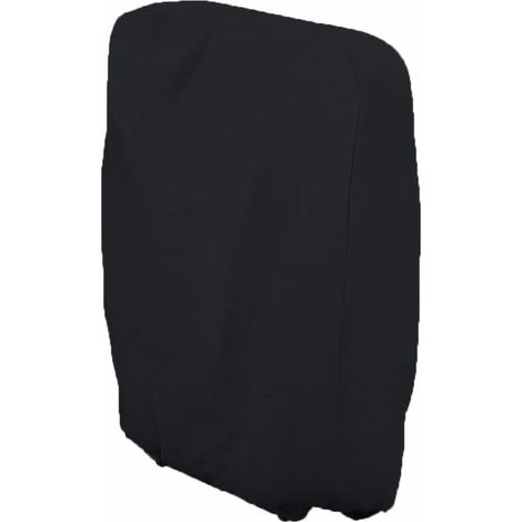 Schutzhülle für Klappliegesessel – Schutzhülle aus strapazierfähigem 210D-Material, wasserdicht (Abmessungen: 71 cm L x 34 cm B x 110 cm H, schwarz)