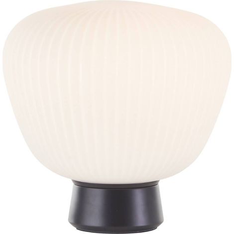 Lampe de table Kaizen 4 lumières noir avec bronze - 60150/76