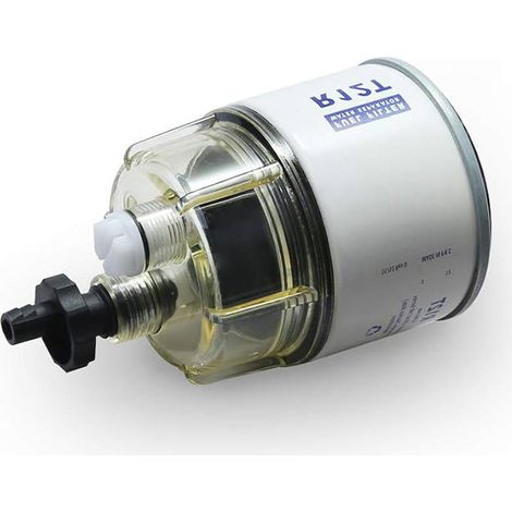 L'élément filtrant séparateur huile-eau R12T avec coupelle convient aux petits moteurs diesel des vedettes rapides et des pétroliers. (1/3)