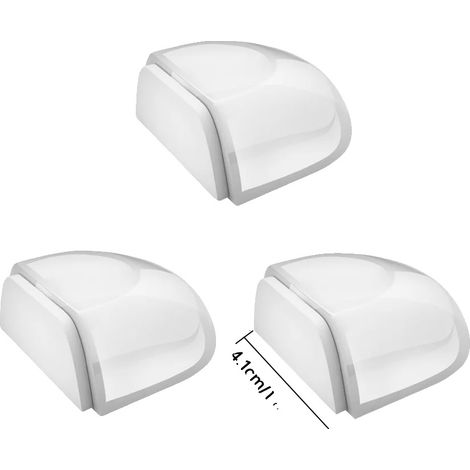 Türstopper, Geräuschresistent, Selbstklebendes Design, 3 Stück (1/2)