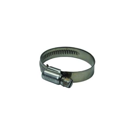 FASCETTA STRINGITUBO IN ACCIAIO INOX AISI 304 MM.10- - ø mm.23/35 - 100 pezzi QUALITY