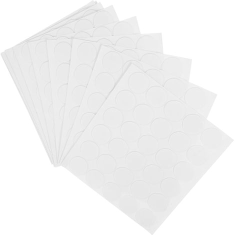 5 feuilles de ruban adhésif double face haute viscosité, pastilles (1/5)