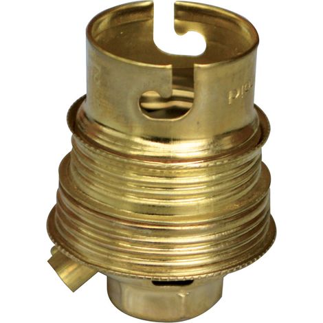 Douille acier laitonné B22 pas de 11mm- Tibelec (1/3)
