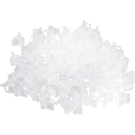 100 Pcs Pince De Greffe Clip Spécial De Greffe Tomate Seedling Greffage Clip Aubergine Grafting Clamp (1/5)