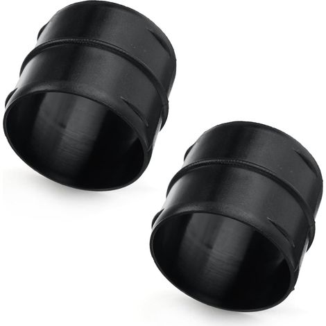 raccords de tuyau, 60 mm, tuyau de ventilation, canal rond, adaptateur pour chauffage ou refroidissement, en plastique (1/5)