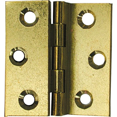1BL CERNIERA MEZZO COLLO OTTONE mm. 50x40 - pz. 2