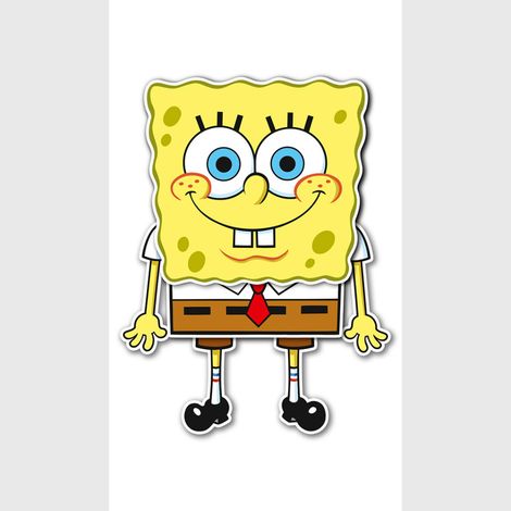 Sticker 3D - Bob l'éponge - 14x20 cm