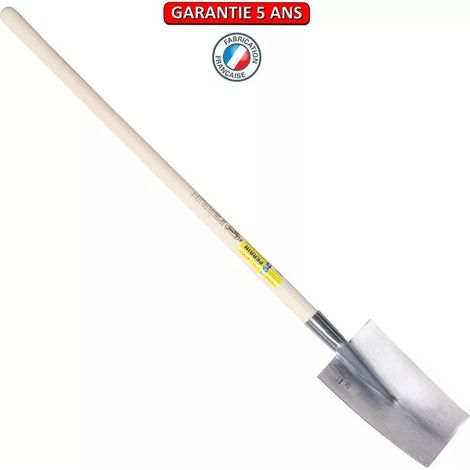 Senlis Spaten 28 polierter Apfelgriff OUTILS PERRIN