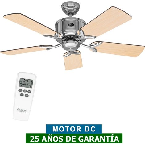 CasaFan 510382 Ventilateur de plafond ECO ELEMENTS 103cm wengé ou érable/chrome brossé