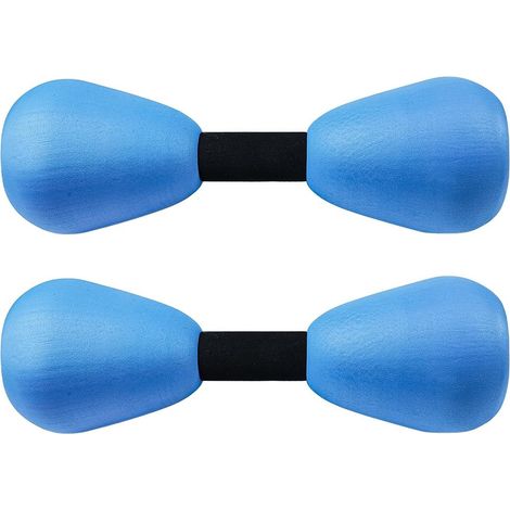 Paquete De 2 Mancuernas De Agua Piscina Acuática Fitness Aeróbic Acuático Espuma Piscina Ejercicio De Resistencia Juego De Espuma Eva Equipo De Ejercicios Acuáticos para Bajar De Peso/Yoga (1/5)