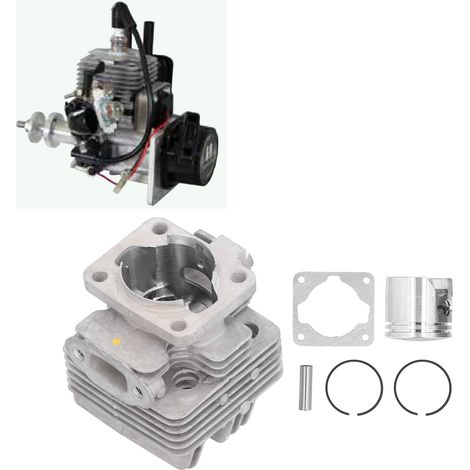 Kit de remplacement pour débroussailleuse TL26/CG260 1E34F : segments de piston, axes, clips et joints pour cylindre 34 mm. (1/5)
