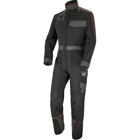 COMBINAISON KONEKT 1 NOIR/GRIS CHARCOAL XL - FR(52-54)