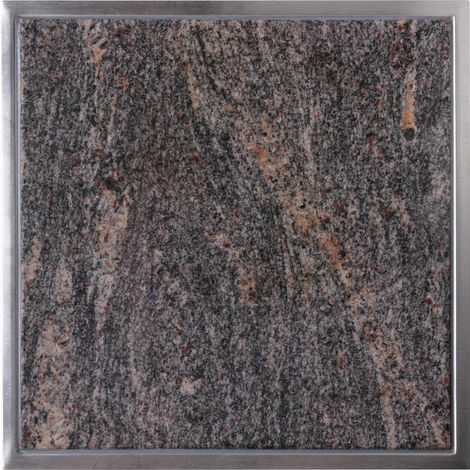 Granitfeld Paradiso 250 x 250 mm - in Arbeitsplatte integrierter Küchenhelfer