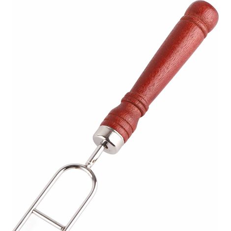 Hochwertiges Grillmesser- und Lebensmittelthermometer-Set, Epic Kit, Genießen Sie erstklassiges Grillvergnügen mit 6 Edelstahlgabeln und 2 Silikonpinseln, professionellem Küchenthermometer, Grillgabel (1/5)