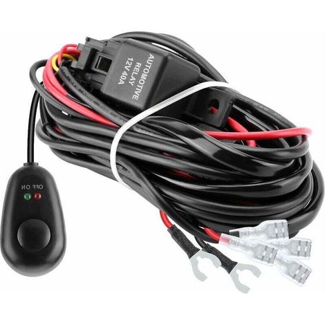 Phare de Travail LED 12V 300W Câblage à barres led Projecteur LED Voiture 12v Etanche IP67 Spot Flood Feux Antibrouillard LED 27,000lm Feux de Travail pour Voiture Camion Tracteur SUV Bateau (1/4)