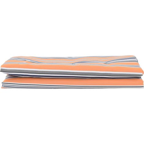 Toile de rechange pour store banne Bleu et orange 10 x 1.6 m CFW944702 (1/5)