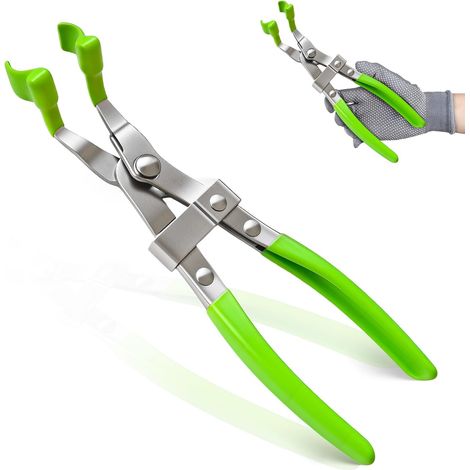 Pince pour antiparasites de bougie – outil pour retirer les antiparasites outil coudé à 45° pour câbles de bougie idéal pour retirer les antiparasites coincés ou difficiles d'accès (1/5)