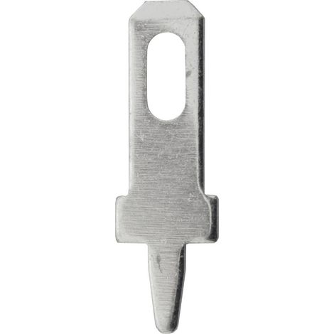 Languette 2.8 x 0.5 mm Vogt Verbindungstechnik 3773a05.68 180 ° non isolé métal 100 pc(s) (1/3)