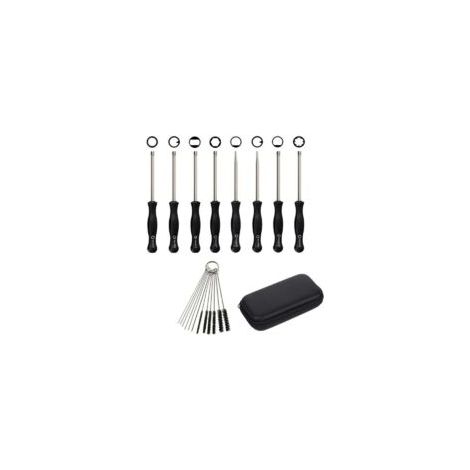 Juego de 12 herramientas de ajuste de carburador ZVD con destornilladores para motores pequeños de 2 tiempos para motosierras Husqvarna - Crezuo (1/4)