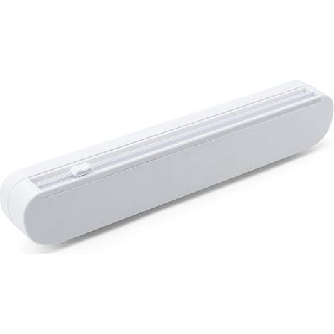 Coupe Film Alimentaire,Film Cutter,Distributeur D'emballage Alimentaire, Adapté Pour Couper Des Volumes De Plastique, Film Transparent (blanc) (1/5)