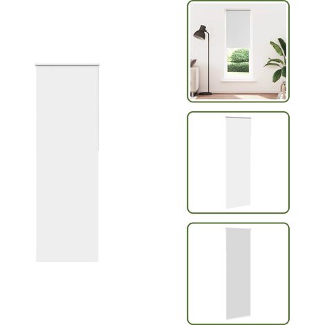 Verdunkelungsrollo Weiß 80x210cm Stoffbreite 75,7 cm Polyester - Verdunkelungsrollo - Verdunkelungsrollos - Rollo - Verdunklungsrollo (1/5)