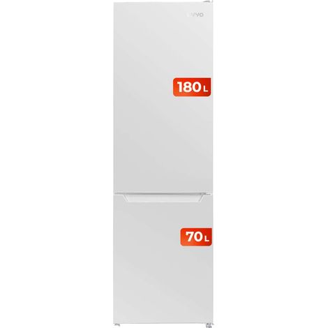 EVVO Réfrigérateur combiné No Frost, capacité réfrigérateur 180 L / congélateur 70 L, moteur Inverter, largeur 54 cm, Smart ECO, Multi Ai (1/5)