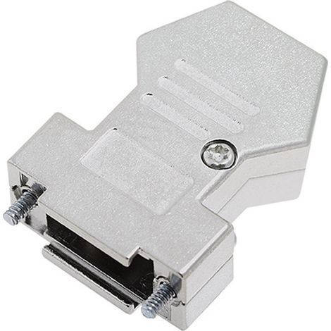encitech DYZK15-K 6560-0202-02 D-SUB Gehäuse Polzahl: 15 Zinkdruckguss  Metall 1 St.