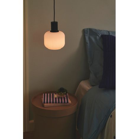 Suspension - MILFORD - Verre - Noir - E27 NORDLUX 2412613003 (1/2)