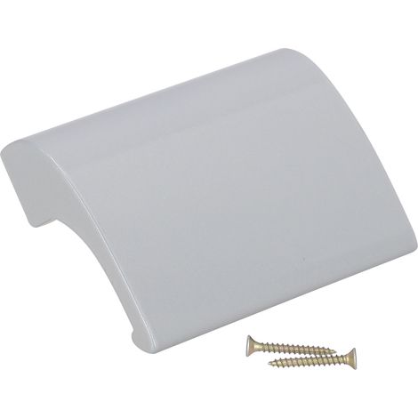 Maniglia in metallo BalK alluminio DE LUXE ARGENTO + viti