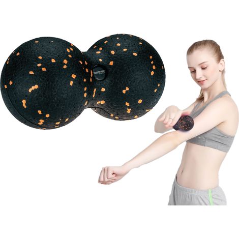 Aqua-Sport Powerstrech EPP Duoball-Rolle schwarz-orange AS04142 (1/5)