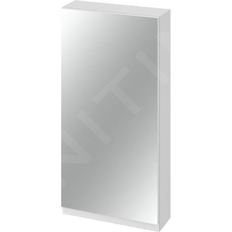 Cersanit Moduo - Armoire à miroir, 80x40x14 cm, 1 porte, charnières G/D, blanc S590-030 (1/2)