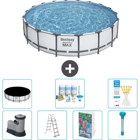 Bestway Bestway Steel Pro MAX Ronde - 549x122 cm - 8-pièces  S574 (1/4)