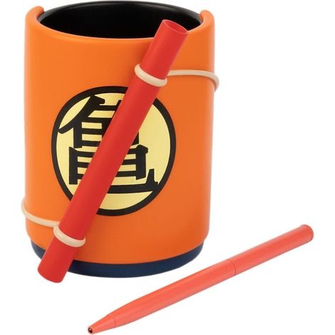 Portapenne per bambini dragon ball z son goku confezione da 2
