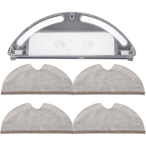 Kit d'accessoires - INF - Roborock S5 S50 S51 S55 S6 - Réservoir d'eau - Chiffon de nettoyage - Haute qualité (1/4)