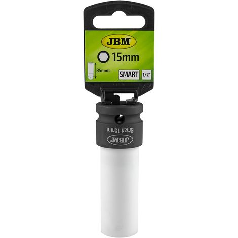 Clé à chocs 1/2" Clé à douille pour jantes en alliage de 15 mm. INTELLIGENT JBM14172 (1/2)