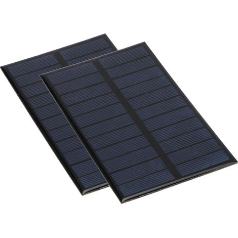 Stück Mini-Polysilizium-Solarpanel zum Selberbauen eines Akkuladegeräts, Solarladepanel 1,6 W 5,5 V (1/5)