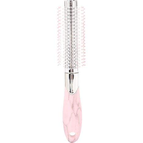 Brosse ronde professionnelle portable pour coiffure, lissage et bouclage (1/5)