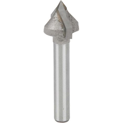 Fräserblattdurchmesser 16 mm, V-förmig, Wolframstahl, Gravur- und Fräser für CNC-Fräsen, Nutfräser