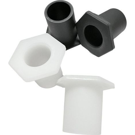 2 couleurs : Blanc Matériau : Silicone Bouchon pour trou de parasol de terrasse extérieure, bouchon pour pied de parasol de table de patio (1/5)