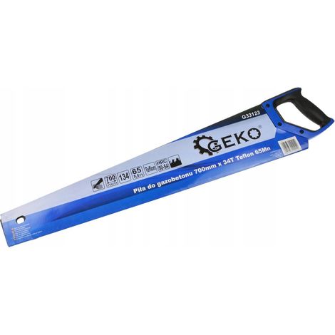 Geko G33123 Scie manuelle acier 700 mm 34 dents carbure (1/3)