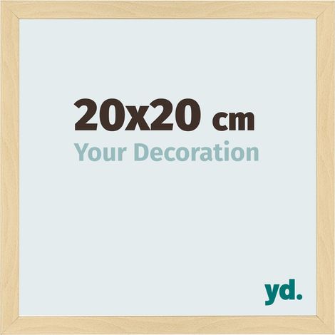yd. - Cadre photo 20x20 - Hetre Decor - MDF - Bologna (1/5)