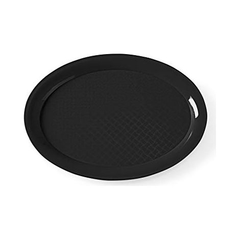 Vassoio Fast Food Ovale 26,5x19,5cm - Nero (1/3)