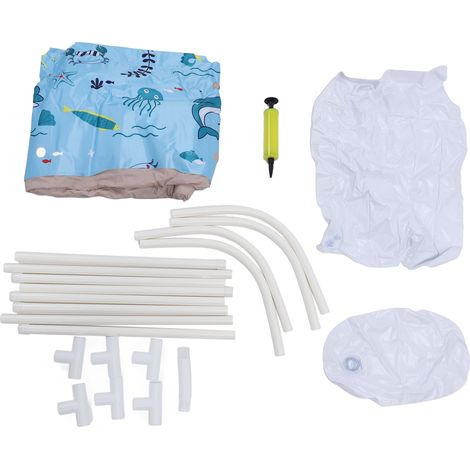 Baignoire portable multifonctionnelle grande capacité, baignoire pliable intégrale pour enfants et adultes, cabine de douche type 1 (1/5)