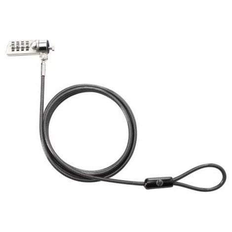 Cable de Seguridad para Portátiles HP T0Y16AA/ 1.22m