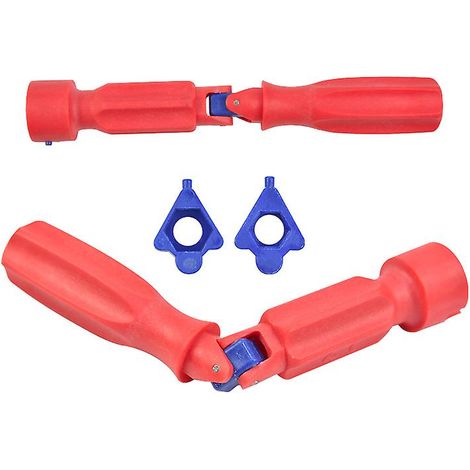 Clé de remplacement pour fixation de lunette WC, outil de montage, 3 pièces, réparation siège toilettes, accessoire plomberie.